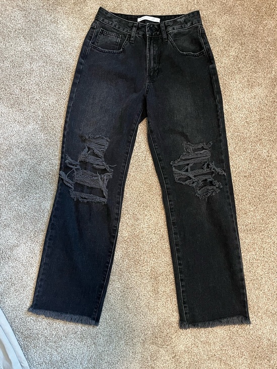 Altar'd State Denim - Altr’d State black distressed jeans